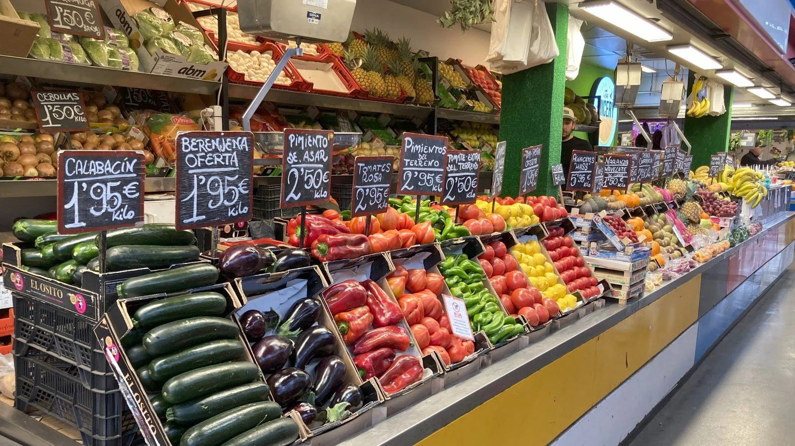 vegetables in markets